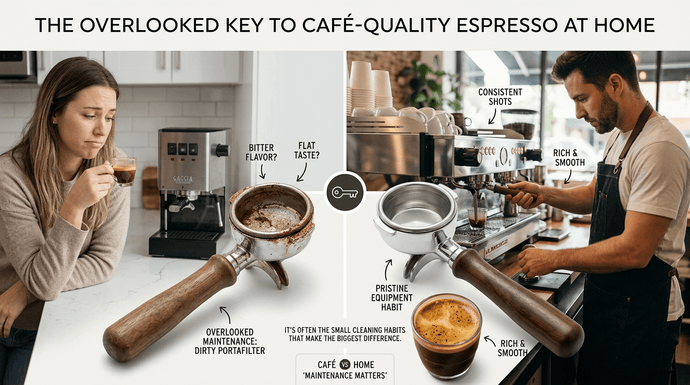 Why Your Home Espresso Doesn’t Taste Like a Café