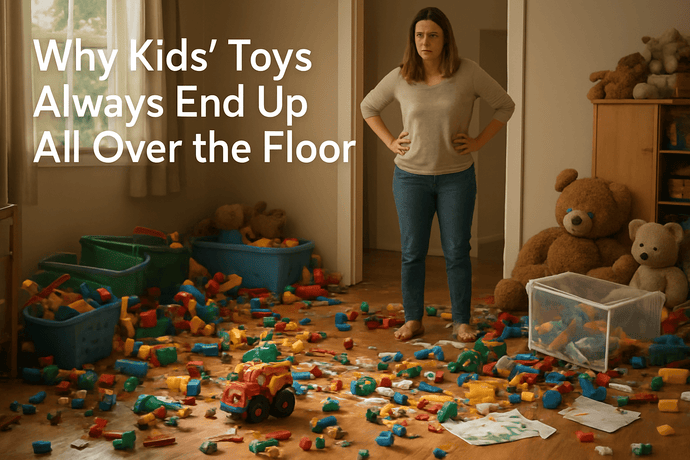 Why Kids’ Toys Always End Up All Over the Floor (And How to Fix It)