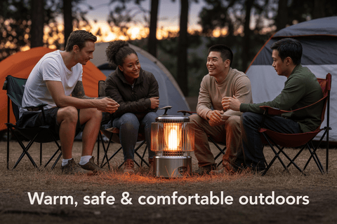 Because Every Outdoor Moment Should Feel Warm, Safe, and Comfortable