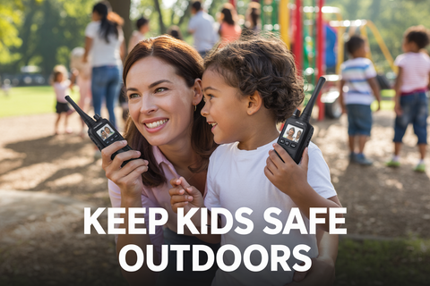 This Parent's Genius Trick Keeps Kids Safe Outdoors (Even in Crowded Places)