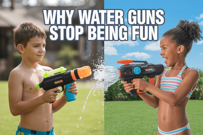 Why Most Water Guns Stop Being Fun After 10 Minutes
