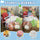 Transparent Pvc Children's Toy Storage Bag Stool Dual-use