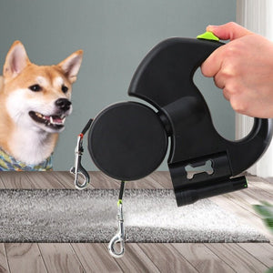 GlowSafe Dual Retractable Dog Leash - CJGY153305901AZatPet EssentialsatJ&M E - HyperMart
