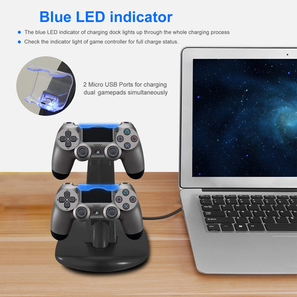 Twin Charge Dock for PS Controllers
