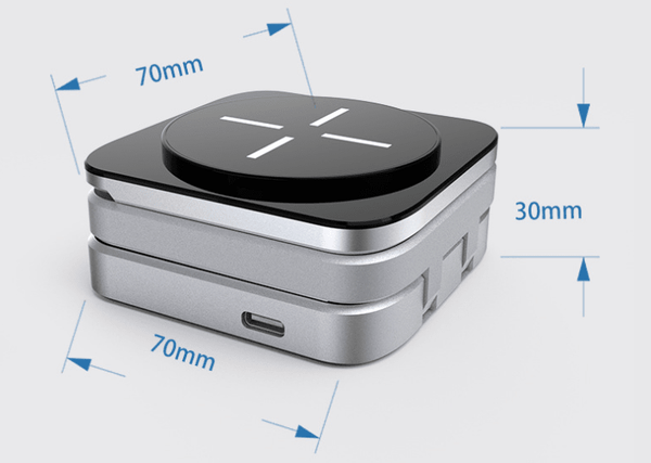 MagFold Compact Wireless Charging Hub - CJJT175574804DWatElectronic & GadgetsatJ&M E - HyperMart