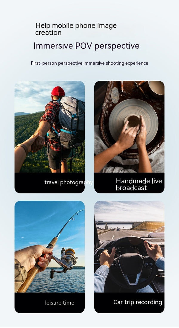 Magnetic Phone Neck Mount