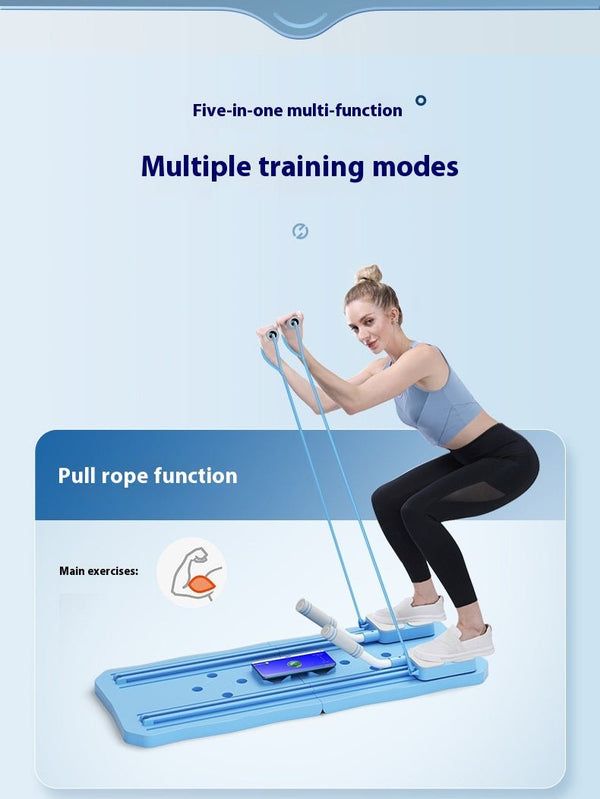 Foldable Multi-Use Fitness Training Board