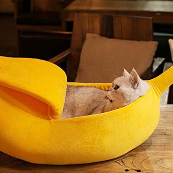 Cozy Banana Pet Cave - CJMY207335703CXatPet EssentialsatJ&M E - HyperMart