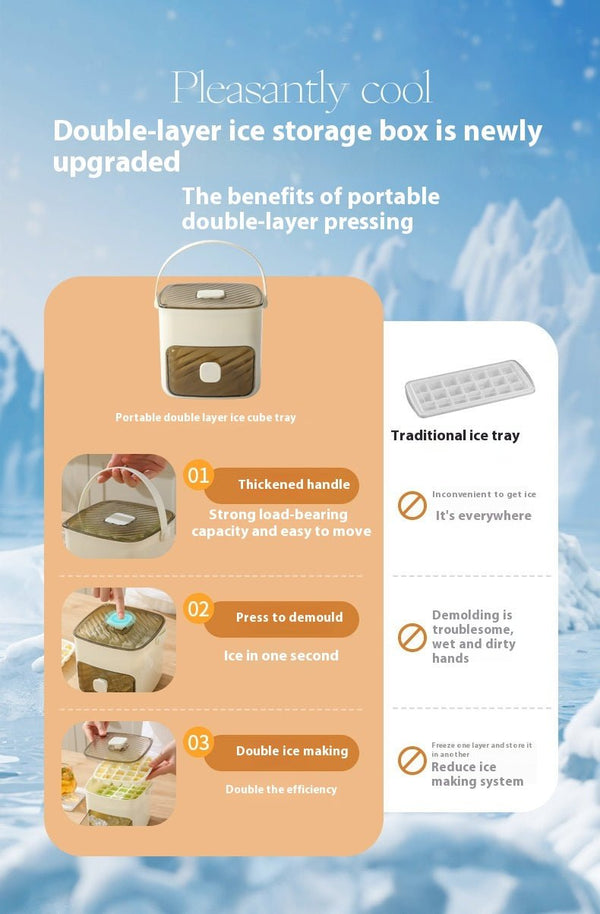 Stackable Large Capacity Ice Tray - CJYD233307301AZatHome Improvements & ToolsatJ&M E-HyperMart