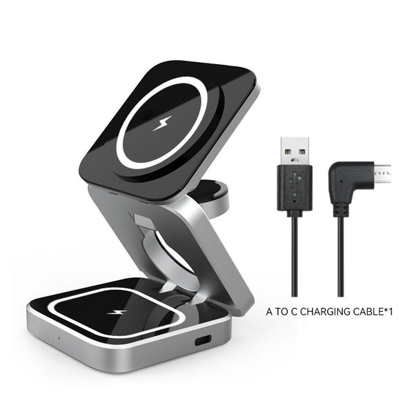 MagFold Compact Wireless Charging Hub