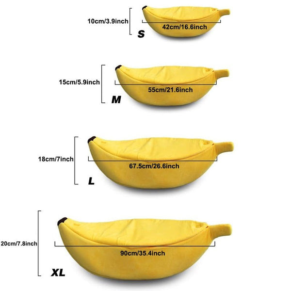 Cozy Banana Pet Cave - CJMY207335703CXatPet EssentialsatJ&M E - HyperMart