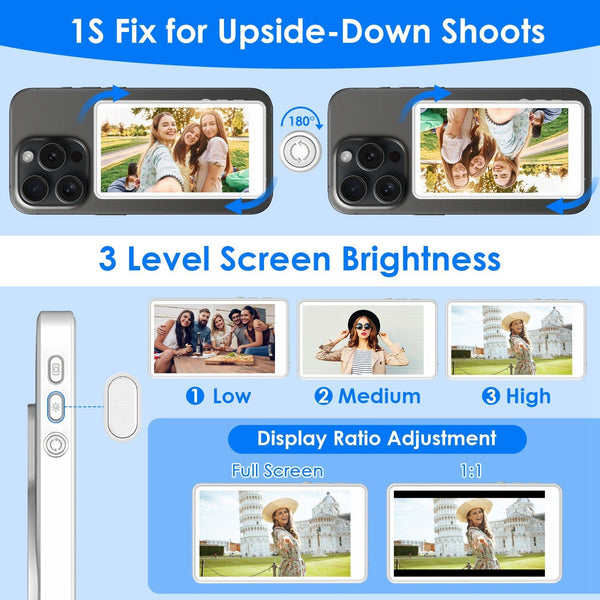 Pocket Vlog Mirror Screen - CJSJ264504701AZatElectronic & GadgetsatJ&M E - HyperMart