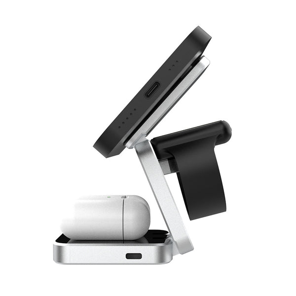 MagFold Compact Wireless Charging Hub