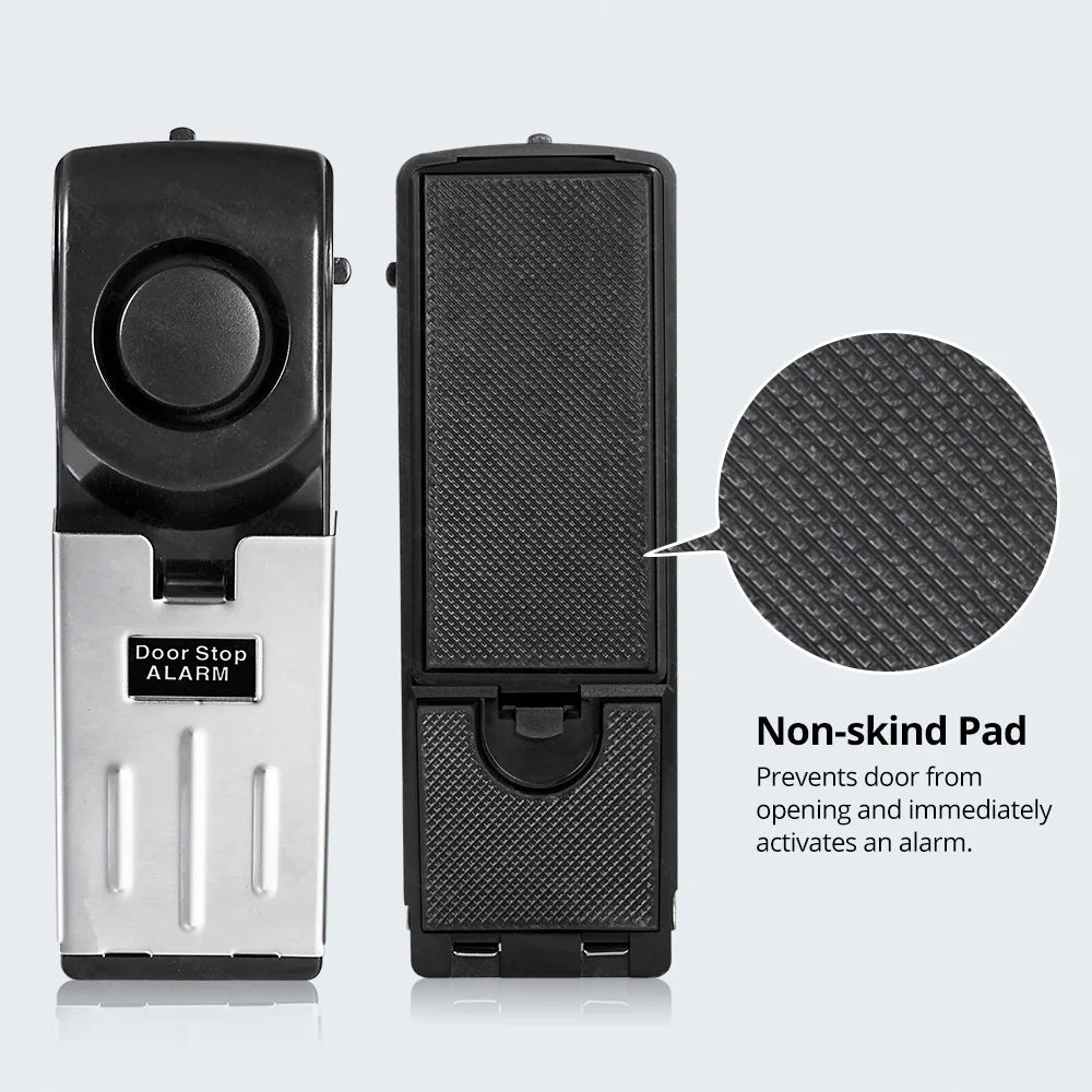 🔔Wireless 120dB Door Stop Alarm – Portable Anti-Theft Security Blocker | Adjustable Sensitivity | Home & Travel Protection