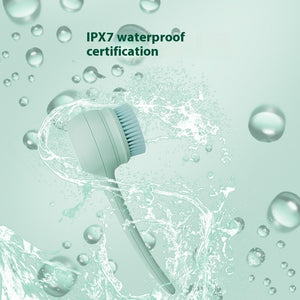 Electric Bath Brush Automatic Back Rubbing Long Handle Brush