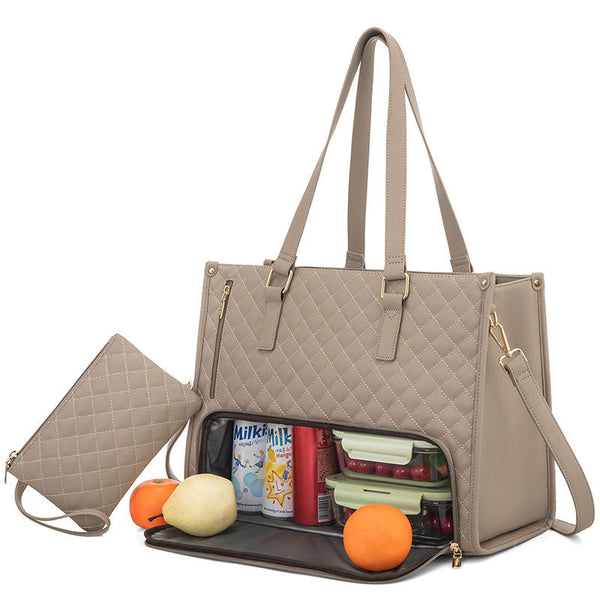 Quilted Thermal Tote
