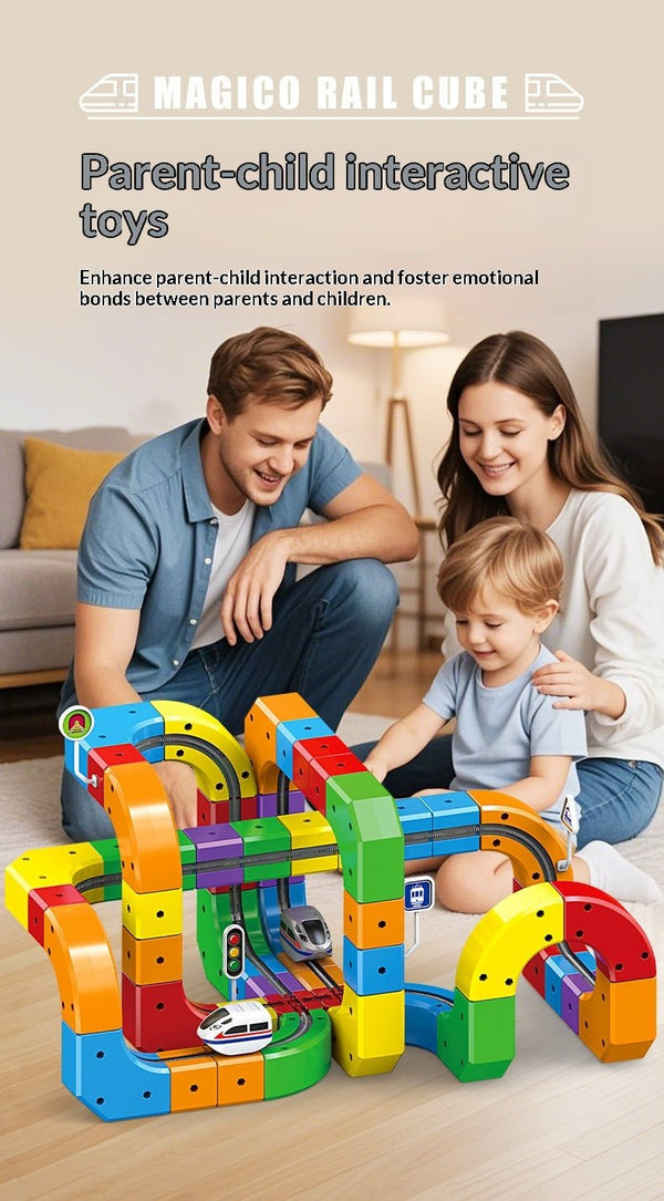 SparkTrack Electric Building Block Kit