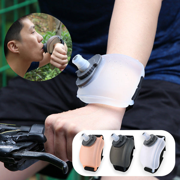 GripRun Silicone Wrist Bottle